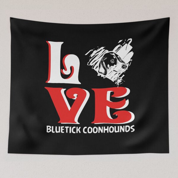 Item preview, Bluetick Coonhound Love designed and sold by UnknownArtistt.