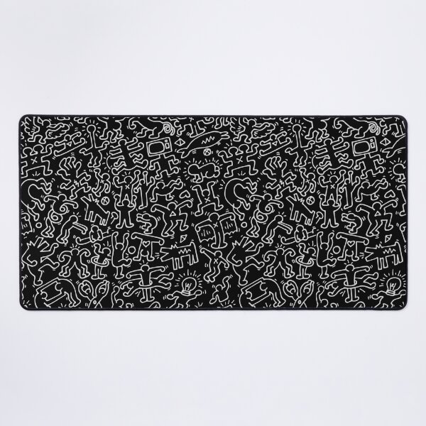 Aperçu de l'œuvre Danse en NOIR Kieth DJ DOG Haring ANIMAL Street Art créée et vendue par SuneeKeiko.