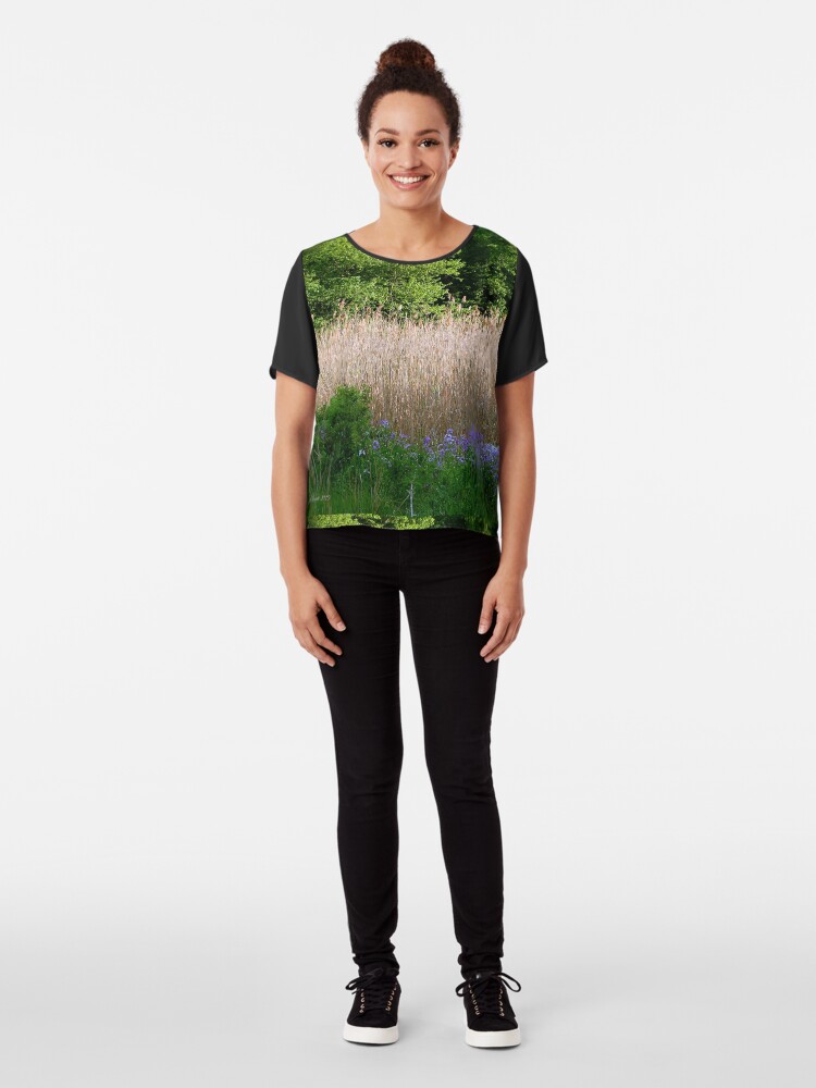 Alternate view of Into the Woods Chiffon Top