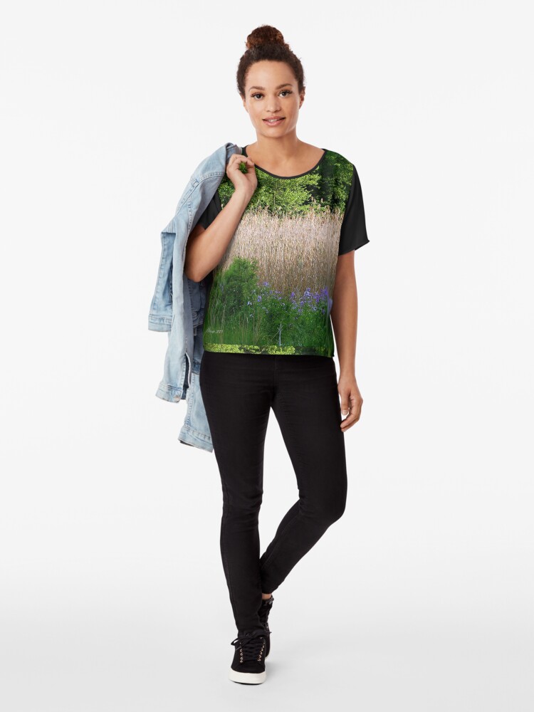 Alternate view of Into the Woods Chiffon Top