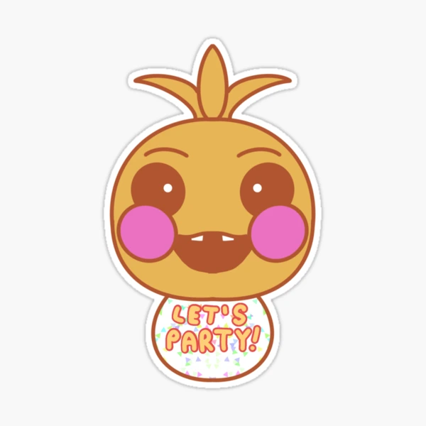 Chibi molten freddy Sticker for Sale by ShortAndSad