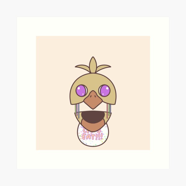 Chibi Funtime Chica Photographic Print for Sale by okay-lexmar