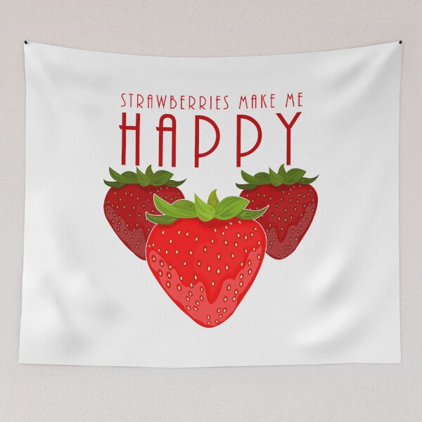 Item preview, Strawberries Make Me Happy designed and sold by Adamzworld.
