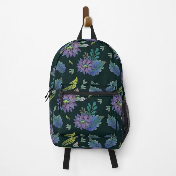 Item preview, bouquet of litmus flowers, illustration with beautiful flowers and leaves in shades of lilac and iridescent green. designed and sold by Malogue.