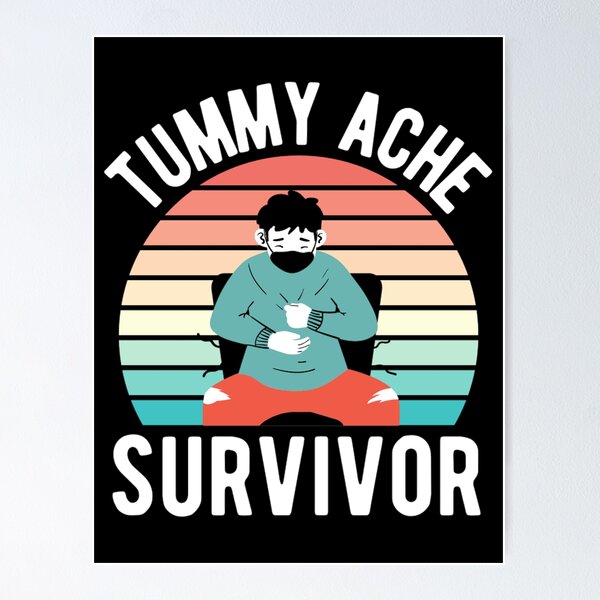 Item preview,  Vintage Tummy Ache Survivor designed and sold by chetan786.