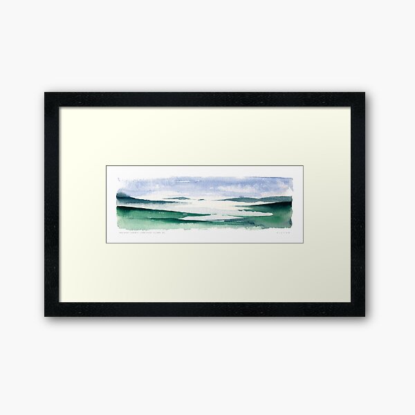 Malahat Summit, Vancouver Island, BC Framed Art Print