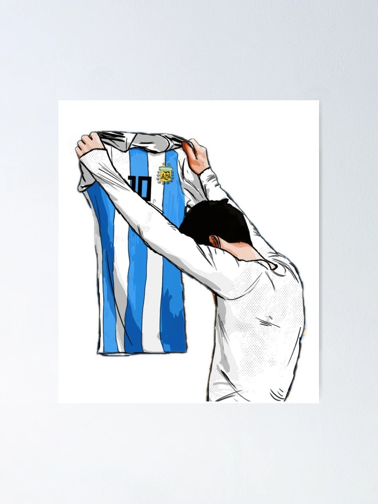 Messi-The Greatest of All Time Drawing by ARKA KARMAKAR | Saatchi Art