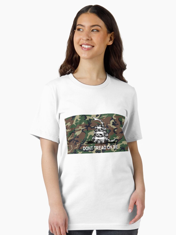 Camo Dont Tread On Me Gadsden Flag Camouflage Essential T-Shirt