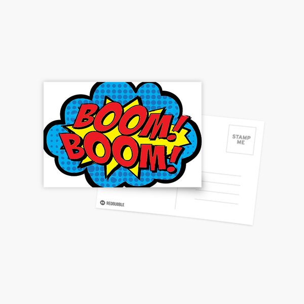 Boom Boom Postcard
