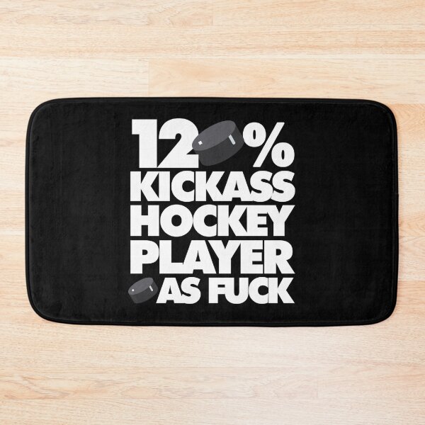 Item preview, 120 Kickass Hockey Player Af Funny Sticker designed and sold by opheimbyrneh.