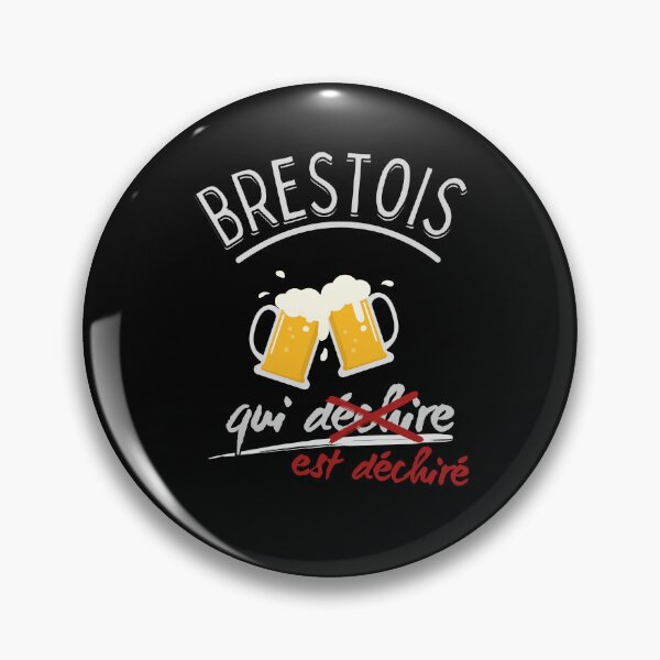 Item preview, Brest beer lover men's gift designed and sold by RomualdGR.