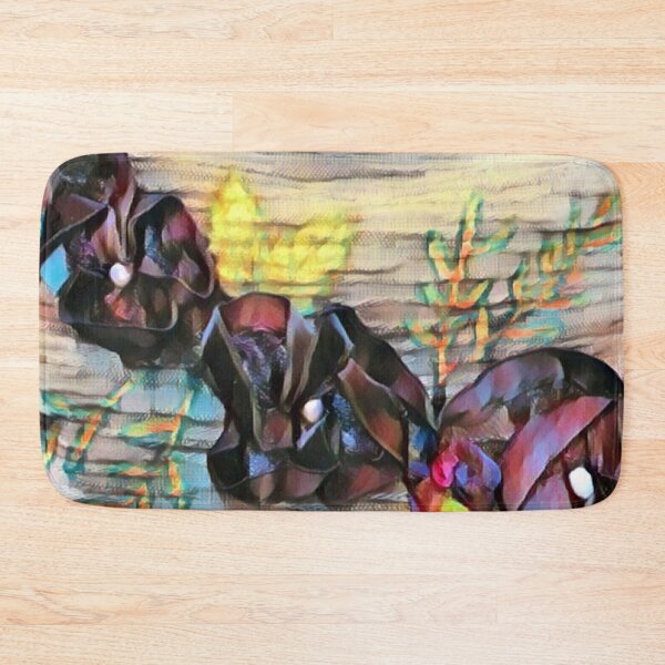 Item preview, Black Silk Flora designed and sold by lindosilks.