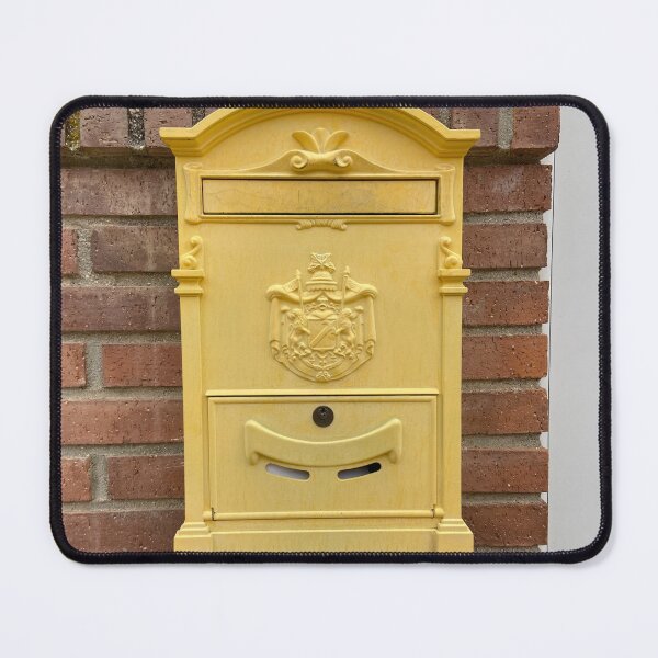 Item preview, yellow mailbox designed and sold by Ponted.