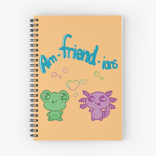 Artikelvorschau, Frosch Axolotl Beste Freunde entworfen und verkauft von CharacterAlley.