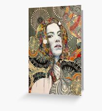 Grey Greeting Card
