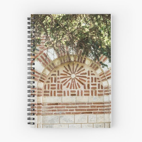 Item preview, Brickwork Like Embroidery - Byzantine Design of Red Bricks and White Stones designed and sold by Georgia Mizuleva.