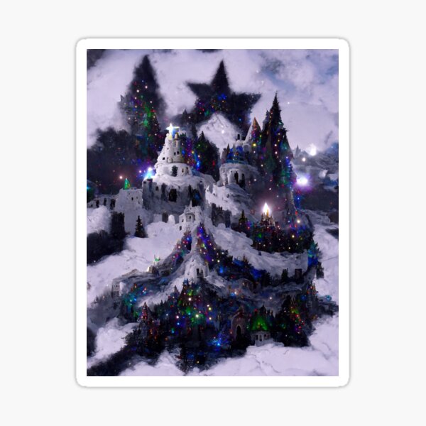 Item preview, Christmas Tree Castle designed and sold by abhaley.