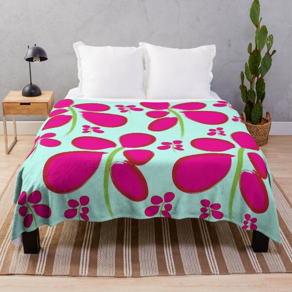 Item preview, Watercolor Pink Flowers.  designed and sold by Nisha Prabhu.
