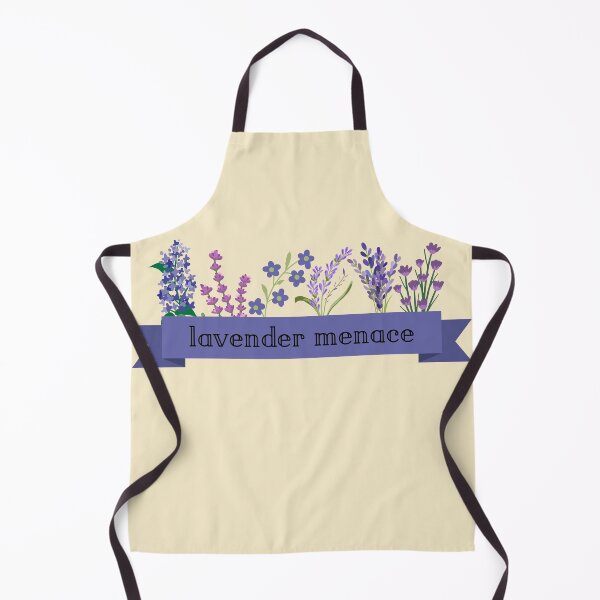 Item preview, Lavender Menace Flower Pride Ribbon designed and sold by Pink Ribbon.
