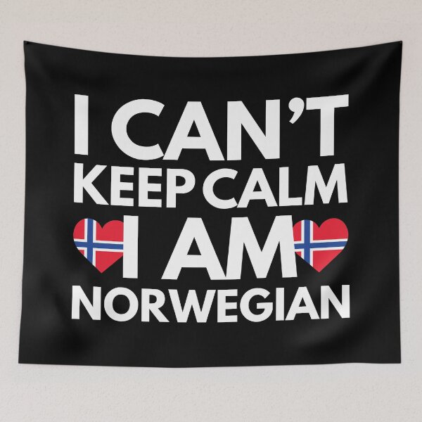 Item preview, I Cant Keep Calm, I am Norwegian from Norway designed and sold by HelloFromAja.