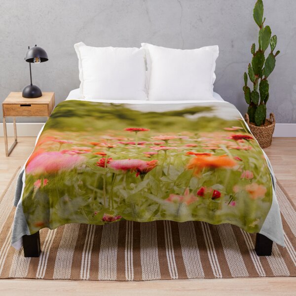 Item preview, Bed of Zinnias designed and sold by PixByAlina.