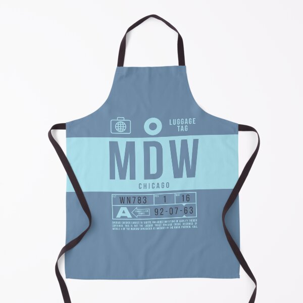 Item preview, Luggage Tag B - MDW Chicago USA designed and sold by VoodooCircus.
