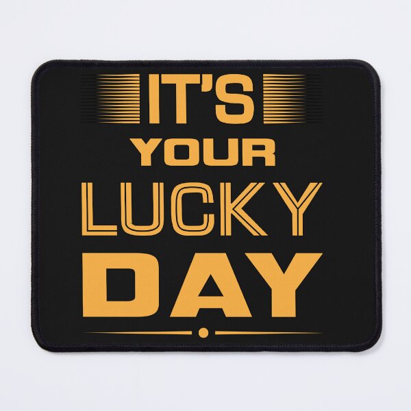 Item preview, It's Your Luck Day | Jackpot | Money Motivation designed and sold by CadDesignerr.