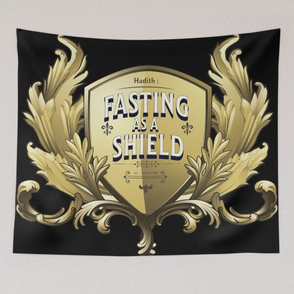 Item preview, Fasting As A Shield Hadith Bukhari Casual Muslim Fashion designed and sold by MMStorage.