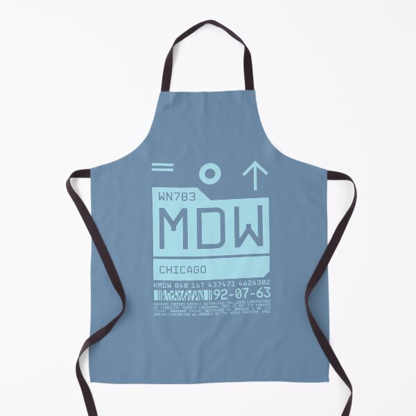 Item preview, Luggage Tag C - MDW Chicago USA designed and sold by VoodooCircus.
