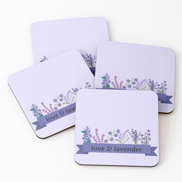 Item preview, Love And Lavender Floral Ribbon designed and sold by Pink Ribbon.