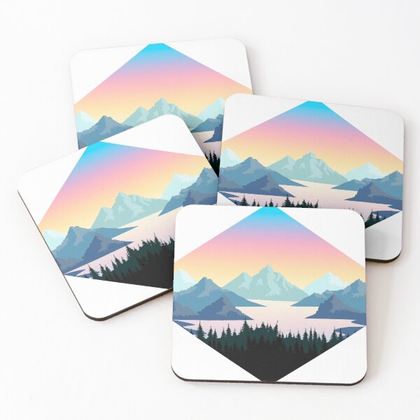 Item preview, Forest Mountain Sunset Diamond designed and sold by SJMexplores.
