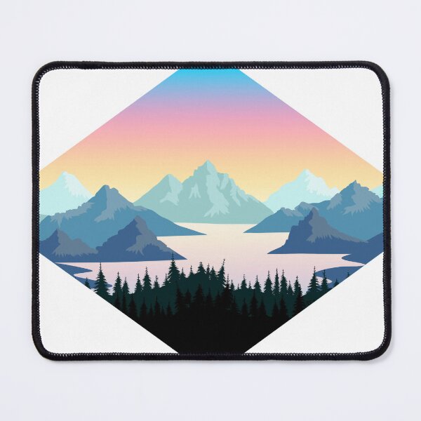 Item preview, Forest Mountain Sunset Diamond designed and sold by SJMexplores.
