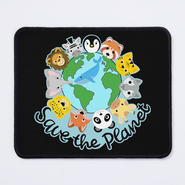 Item preview, Save the planet! Save the animals! designed and sold by IdinDesignShop.