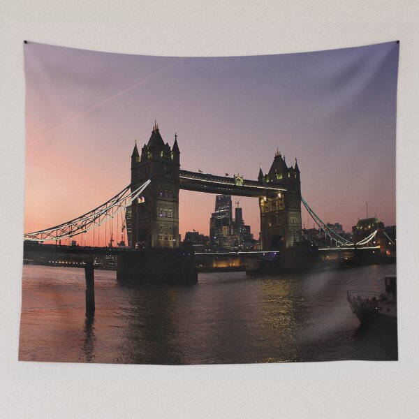 Item preview, Tower Bridge at Dusk 06-04-2017 designed and sold by MCollinsPhoto.