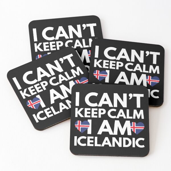Item preview, I Cant Keep Calm, I am Icelandic from Iceland designed and sold by HelloFromAja.