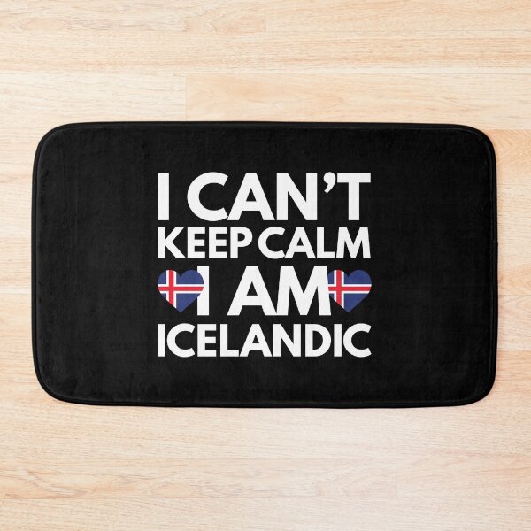 Item preview, I Cant Keep Calm, I am Icelandic from Iceland designed and sold by HelloFromAja.