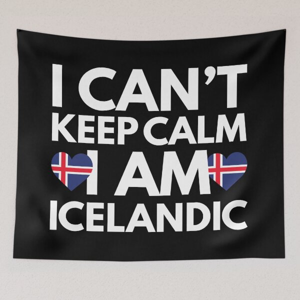 Item preview, I Cant Keep Calm, I am Icelandic from Iceland designed and sold by HelloFromAja.