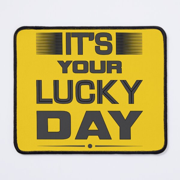Item preview, It's Your Luck Day | Jackpot | Money Motivation | Part 2  designed and sold by CadDesignerr.