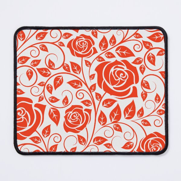 Item preview, pattern of red roses, designed and sold by LuFilu.