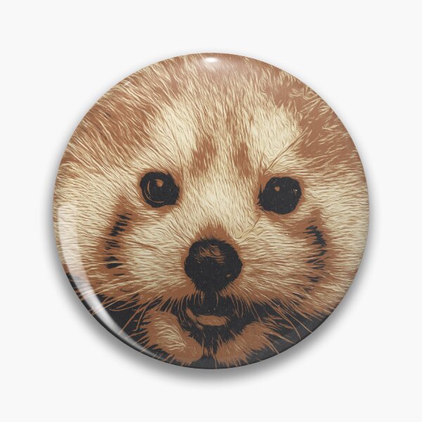 Item preview, Retro Red Panda designed and sold by Luan Huynh.