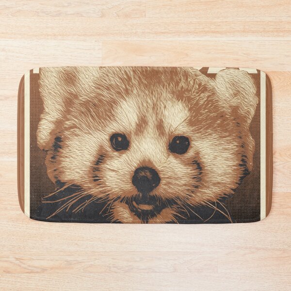 Item preview, Retro Red Panda designed and sold by Luan Huynh.