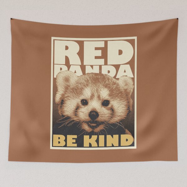Item preview, Retro Red Panda designed and sold by Luan Huynh.