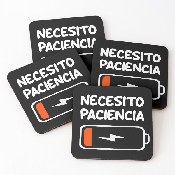 Item preview, Necesito Paciencia No Patience Low Battery Sarcastic Saying designed and sold by grinta2021.
