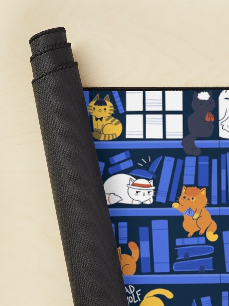 Thumbnail 2 of 5, Mouse Pad, Library Box Who designed and sold by TaylorRoss1.
