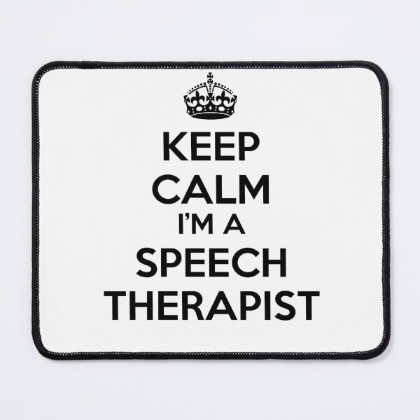 Item preview, Keep calm speech therapist designed and sold by Makeyouhappy11.