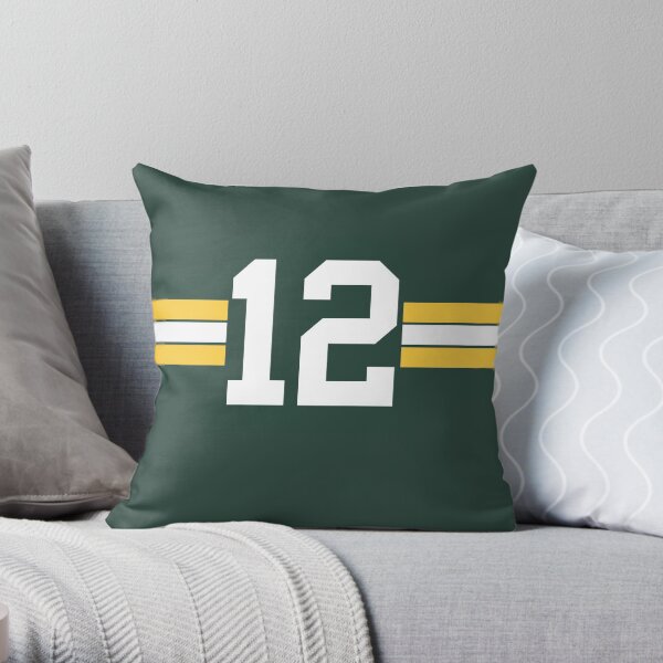 Green Bay #12 Throw Pillow