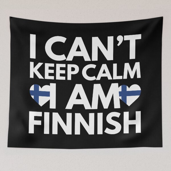 Item preview, I Cant Keep Calm, I am Finnish from Finland designed and sold by HelloFromAja.