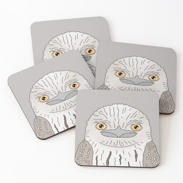 Item preview, Tawny Frogmouth Bird Head designed and sold by BundaBear.