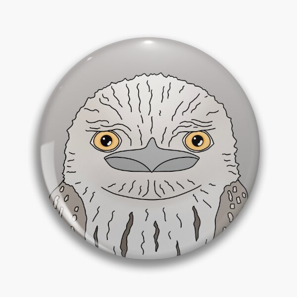Item preview, Tawny Frogmouth Bird Head designed and sold by BundaBear.