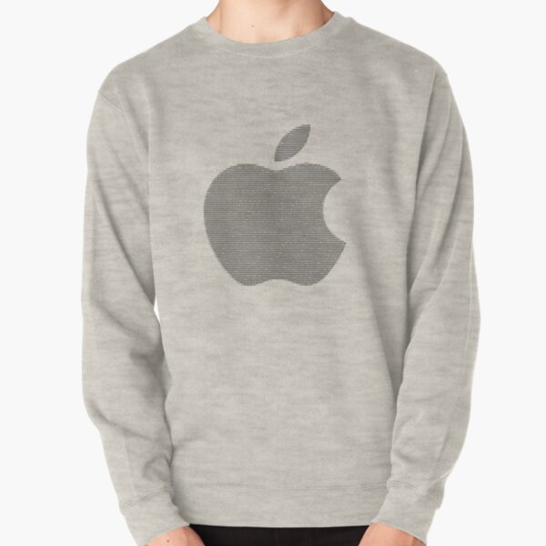 apple logo sweatshirt